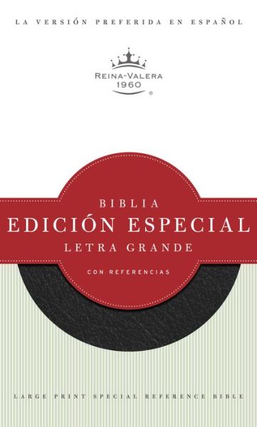 Cover for B&amp;h Espanol Editorial · RVR 1960 Biblia Letra Grande Edicion Especial con Referencias, negro piel fabricada (Lederbuch) [Large type / large print edition] [Black] (2001)