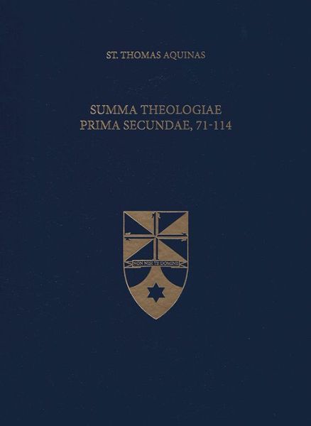 Cover for St Thomas Aquinas · Summa Theologiae Prima Secunda (Paperback Book) (2012)