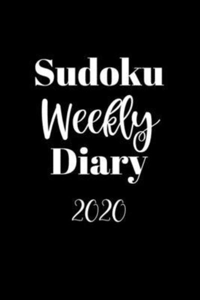 Cover for Sunny Days Puzzles · Sudoku Weekly Diary 2020 (Pocketbok) (2019)