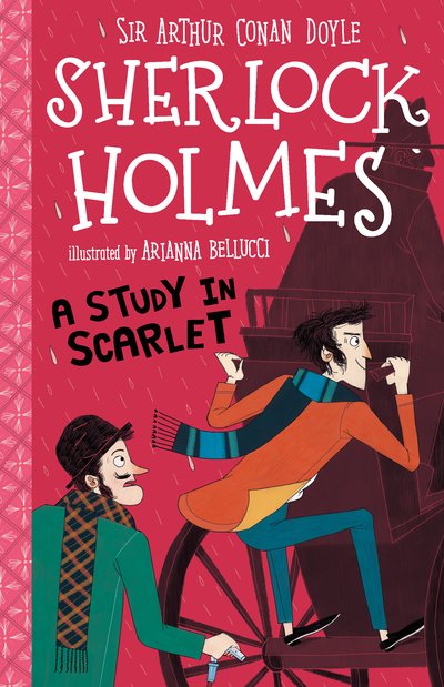 Cover for Sir Arthur Conan Doyle · A Study in Scarlet (Easy Classics) - The Sherlock Holmes Children's Collection (Easy Classics) (Taschenbuch) (2019)