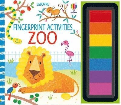 Fingerprint Activities Zoo - Fingerprint Activities - Fiona Watt - Bøker - Usborne Publishing Ltd - 9781803705095 - 2. mars 2023
