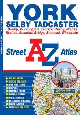 Cover for Geographers' A-Z Map Company · York Street Atlas (Paperback Book) (2018)