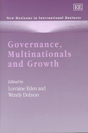 Cover for Governance, Multinationals and Growth - New Horizons in International Business series (Hardcover Book) (2005)