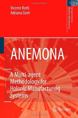 Cover for Vicent Botti · ANEMONA: A Multi-agent Methodology for Holonic Manufacturing Systems - Springer Series in Advanced Manufacturing (Hardcover Book) [2008 edition] (2008)