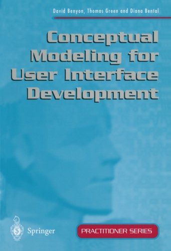 Cover for David Benyon · Conceptual Modeling for User Interface Development - Practitioner Series (Paperback Book) [Softcover reprint of the original 1st ed. 1999 edition] (1999)
