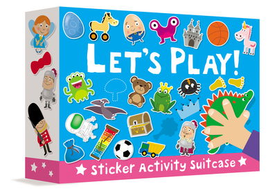 Cover for Sticker Activity Suitcase - Let's Play! - Sticker Activity Suitcase (Hardcover Book) (2013)