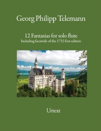 Cover for Georg Philipp Telemann · 12 Fantasias for solo flute (Paperback Bog) (2019)