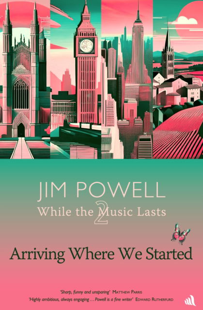 Cover for Jim Powell · Arriving Where We Started - While the Music Lasts (Hardcover Book) (2025)