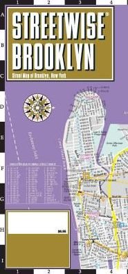 Cover for Michelin · Streetwise Brooklyn Map - Laminated City Center Street Map of Brooklyn, New York: City Plans (Map) (2018)