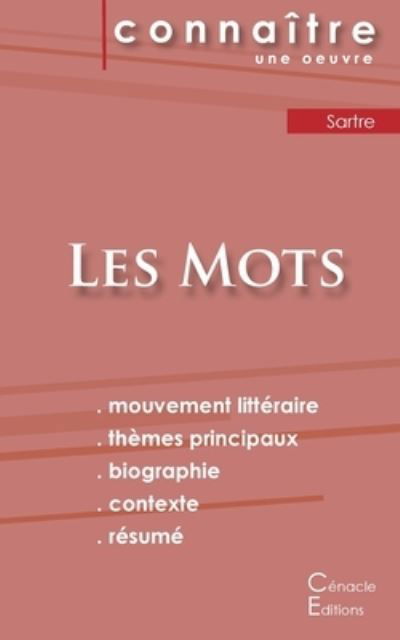 Fiche de lecture Les Mots de Jean-Paul Sartre (Analyse litteraire de reference et resume complet) - Jean-Paul Sartre - Libros - Les éditions du Cénacle - 9782367888095 - 24 de octubre de 2022