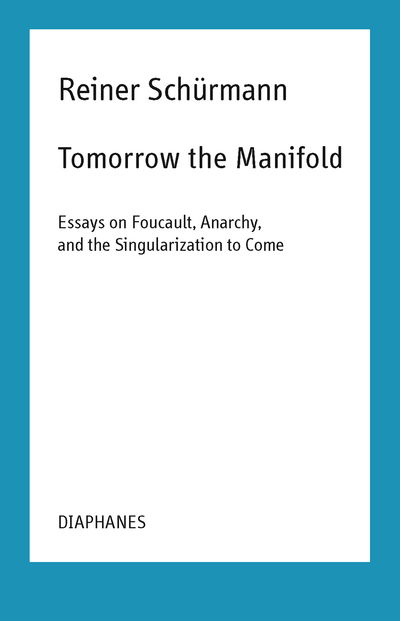 Cover for Schürmann · Tomorrow the Manifold (Book)