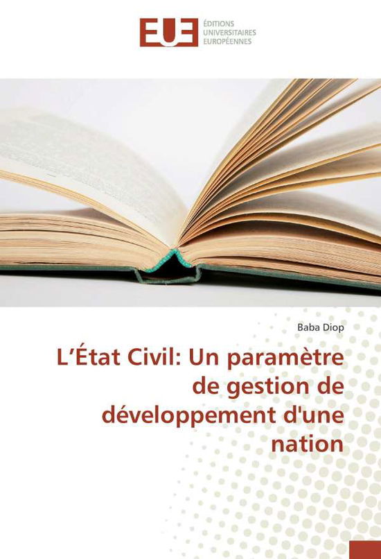 Cover for Diop · L'État Civil: Un paramètre de gest (Book)