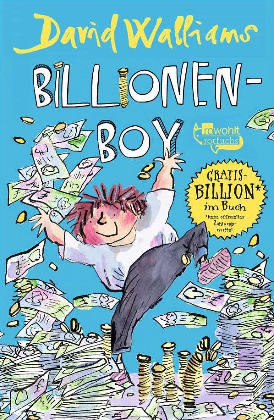 Cover for David Walliams · Billionen-Boy (Hardcover Book) (2018)