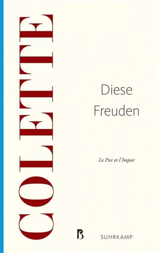 Cover for Colette · Diese Freuden (Buch)