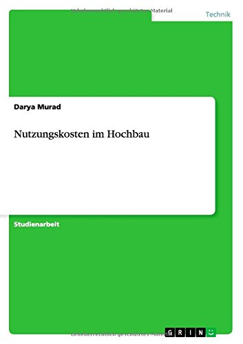 Cover for Murad · Nutzungskosten im Hochbau (Buch) [German edition] (2015)