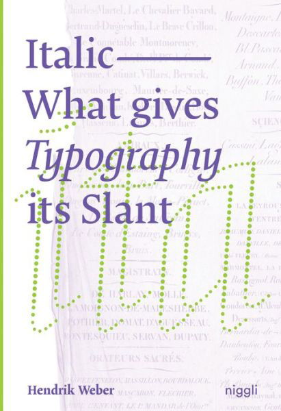Cover for Hendrik Weber · Italic: What gives Typography its emphasis (Paperback Book) (2021)