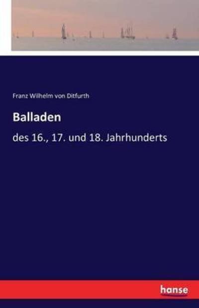 Cover for Ditfurth · Balladen (Book) (2016)