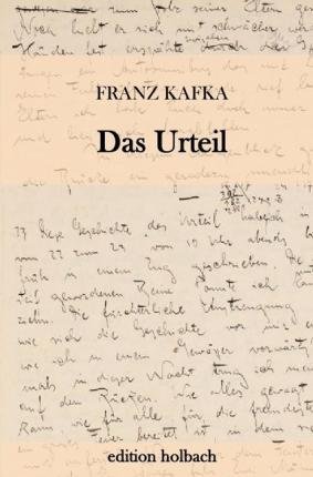 Cover for Kafka · Das Urteil (Book)
