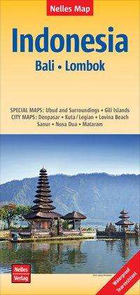 Nelles Map Landkarte Indonesia:bali,lom - Nelles Verlag - Books - Nelles Verlag - 9783865745095 - August 20, 2018