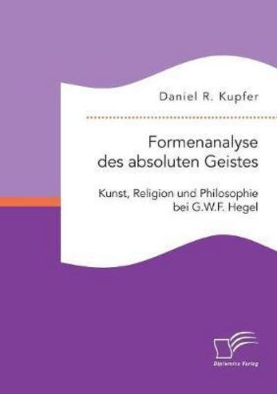 Cover for Kupfer · Formenanalyse des absoluten Geis (Book) (2017)