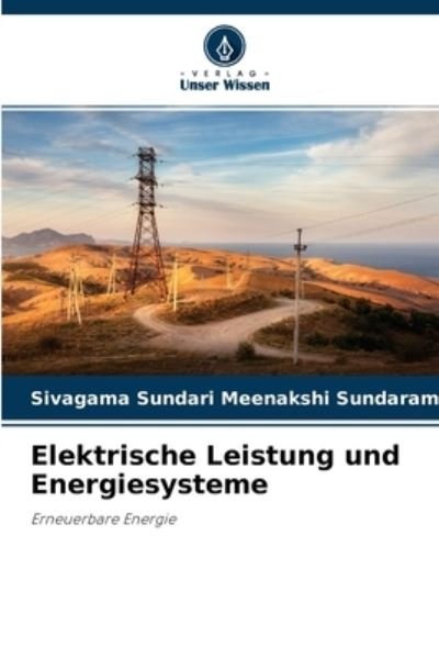 Cover for Sivagama Sundari Meenakshi Sundaram · Elektrische Leistung und Energiesysteme (Paperback Book) (2021)