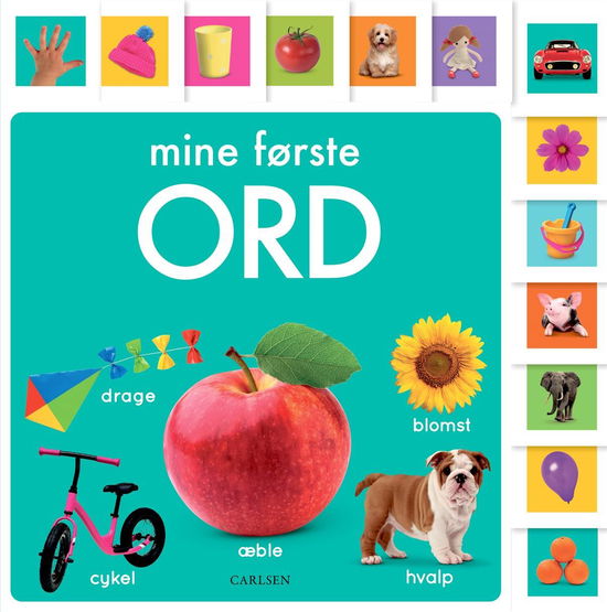Cover for . · Mine første ord (Cardboard Book) [1st edition] (2022)