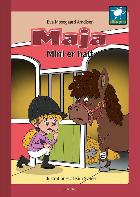 Cover for Eva Mosegaard Amdisen · Billebøgerne: Mini er halt (Hardcover bog) [1. udgave] (2020)