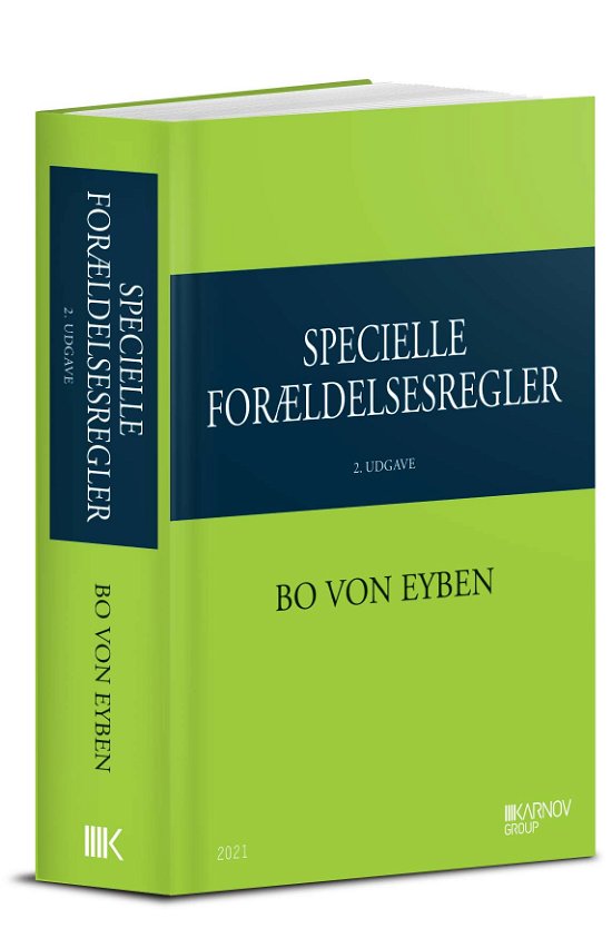 Cover for Bo Von Eyben · Specielle forældelsesregler (Forældelse II) (Heftet bok) [2. utgave] (2021)