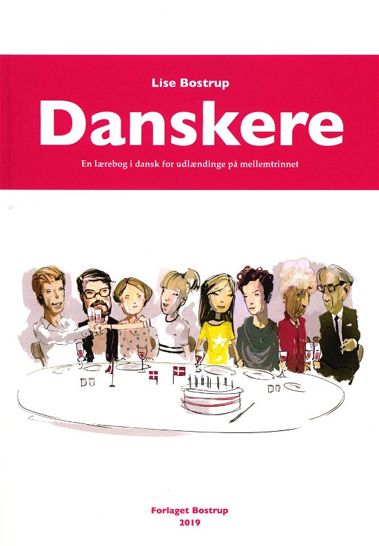 Cover for Lise Bostrup · Danskere - En lærebog i dansk for udlændinge på mellemtrinnet (Hæftet bog) [1. udgave] (2019)