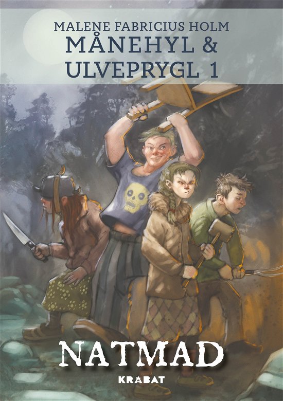 Cover for Malene Fabricius Holm · Månehyl og Ulveprygl: Månehyl og Ulveprygl 1 (Hardcover Book) [1. wydanie] (2024)