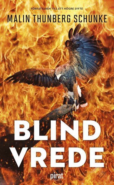 Cover for Malin Thunberg Schunke · Blind vrede (Paperback Book) (2023)