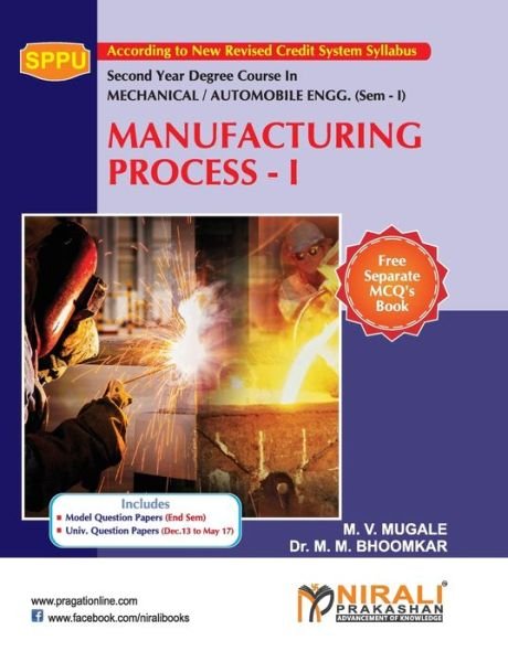 Cover for M M Bhoomkar · Manufacturing Process - I (Paperback Book) (2017)