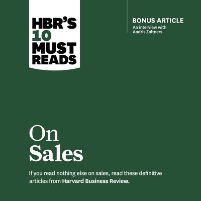 Cover for Philip Kotler · Hbr's 10 Must Reads on Sales (CD) (2020)