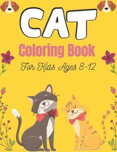 Cover for Drowsa Publications · CAT Coloring Book For Kids Ages 8-12 (Pocketbok) (2020)