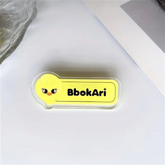 Cover for Stray Kids · BbokAri Acrylic Badge (Anstecker) [BbokAri] (2024)