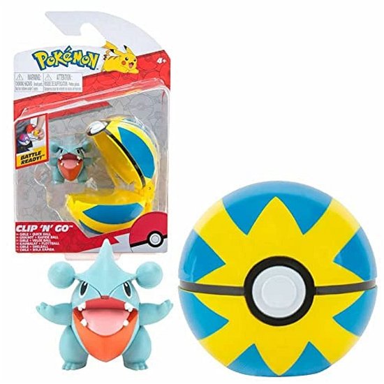 Cover for Pokemon · Clip 'N' Go - Gible + Quick Ball (N/A)