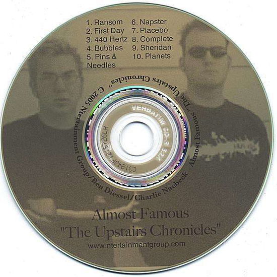 Cover for Almost Famous · Upstairs Chronicles (CD) (2005)