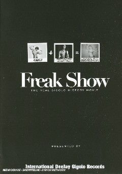 Cover for V/A &amp; Miss Kittin &amp; Tiga &amp; Dj Hell · Freak Show - The Real Gigolo (DVD) (2013)