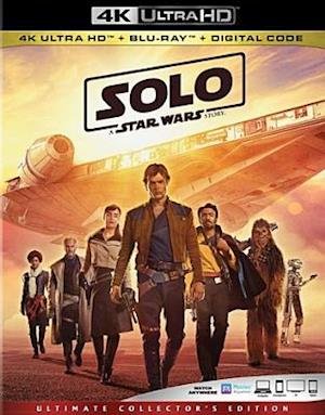 Cover for Solo: a Star Wars Story (4K UHD Blu-ray) (2018)