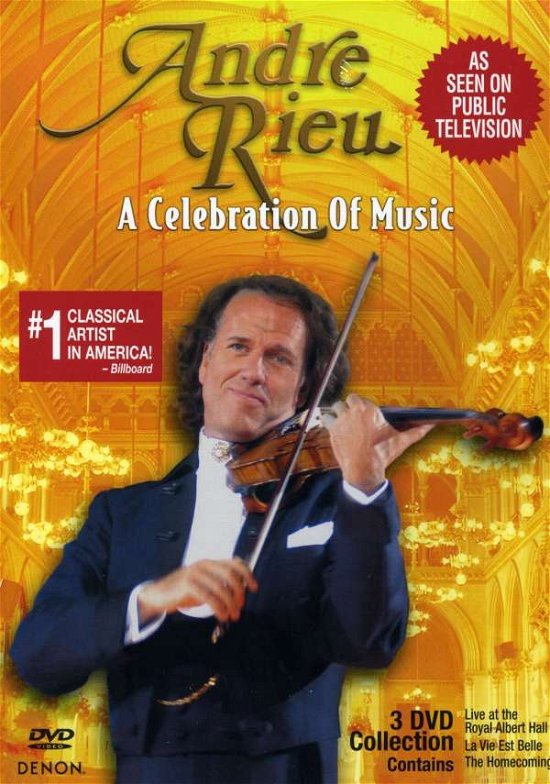 Cover for Andre Rieu · Celebration of Music (DVD) (2010)