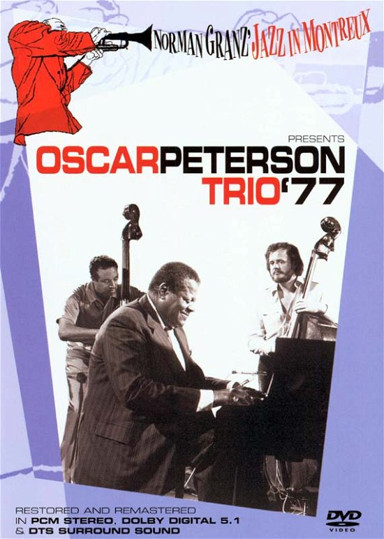 Cover for Oscar Peterson Trio '77 · Norman Granz Jazz (DVD)