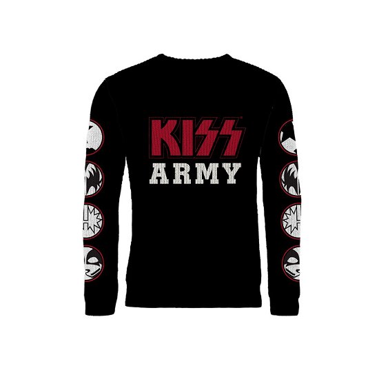 Cover for Kiss · Kiss Army (Knitted Jumper) (Tröja) [size M] [Black edition] (2017)