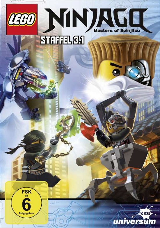 Cover for Lego Ninjago Staffel 3.1 (DVD) (2014)