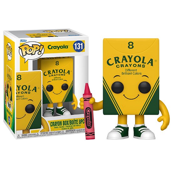 Crayola - Crayon Box 8pc - Funko Pop! Vinyl: - Merchandise -  - 0889698674096 - February 13, 2024