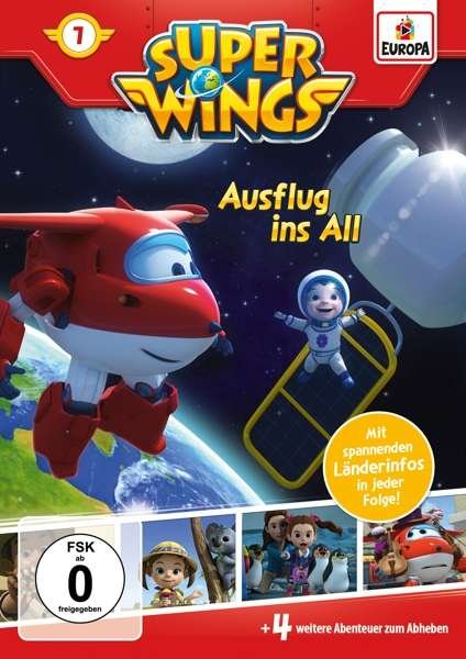 Cover for Super Wings · 007/ausflug Ins All (DVD) (2018)