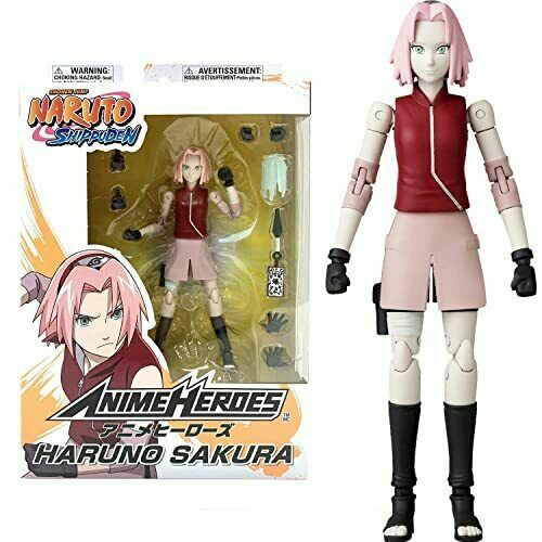 Naruto - Haruno Sakura - Figure Anime Heroes 17cm - Figurine - Merchandise - Bandai - 3296580369096 - 