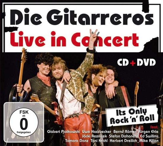 Cover for Gitarreros · Its Only Rockn Roll,live (CD) (2016)
