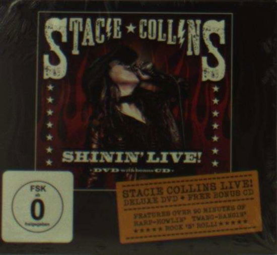 Cover for Stacie Collins · Shinin' Live! (DVD/CD) (2013)