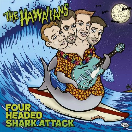 Cover for Hawaiians · Four Headed Shark Attack (7&quot;) (2019)