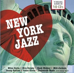 Cover for Various Artists / Davis, Miles / Mobley, Hank / Konitz, Lee / Grant, Green/+ · New York Jazz - 19 Original Album (CD) (2016)